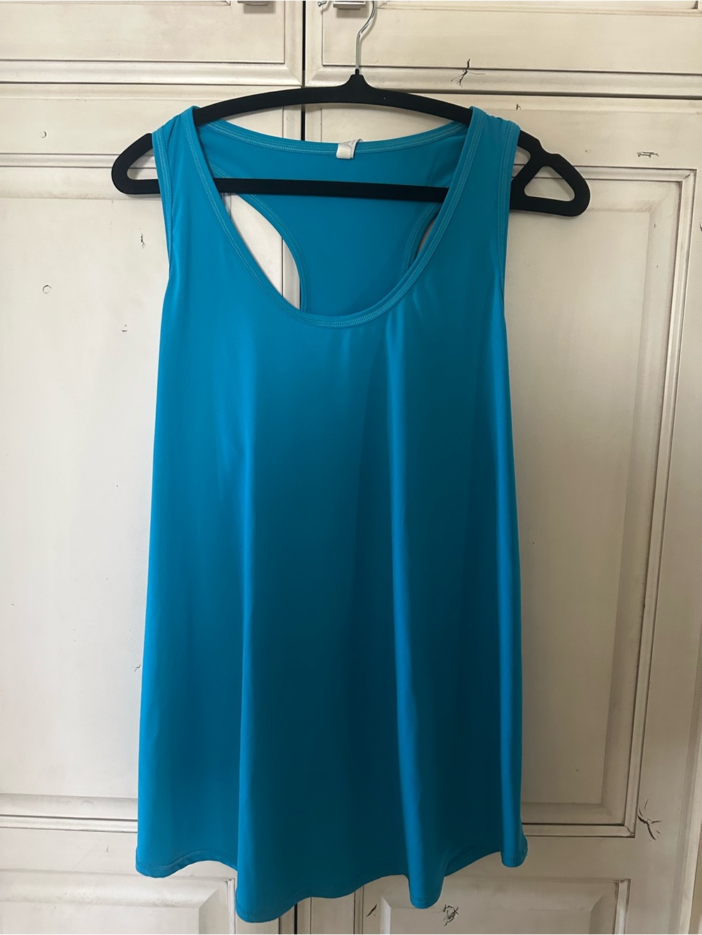 Livi Active Turquoise Racerback Tank Top